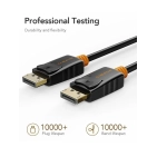 Кабель Cabletime DisplayPort v1.2 1m Black, 4K 60Hz, 2K 144Hz (CD21H) Кабель Cabletime DisplayPort v1.2 1m Black, 4K 60Hz, 2K 144Hz (CD21H)