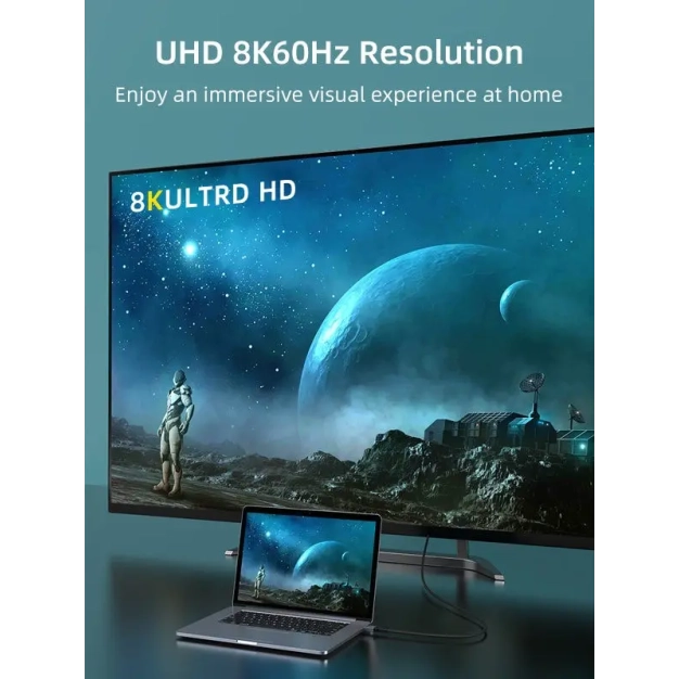 Кабель Cabletime DisplayPort v1.4 1m, 8K 60 Hz, 4K 144Hz, 2K 165Hz, 1080P 240Hz (CD11H) Кабель Cabletime DisplayPort v1.4 1m, 8K 60 Hz, 4K 144Hz, 2K 165Hz, 1080P 240Hz (CD11H)