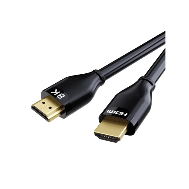 Кабель Cabletime HDMI-HDMI, 1 m, v2.1, 8K 60Hz, 4K 165Hz (CH12H) купити