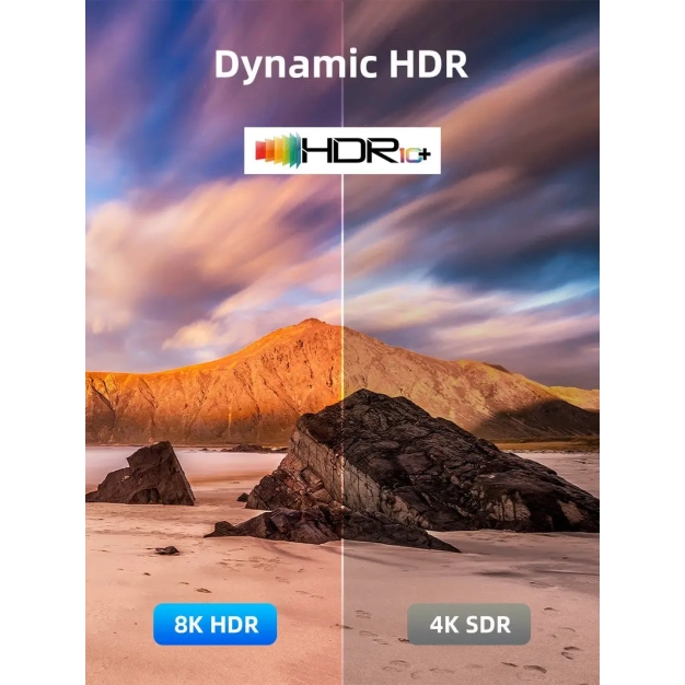 Кабель Cabletime HDMI-HDMI, 3 m, v2.1, 8K 60Hz, 4K 165Hz (CH12N) купити Кабель Cabletime HDMI-HDMI, 3 m, v2.1, 8K 60Hz, 4K 165Hz (CH12N) купити