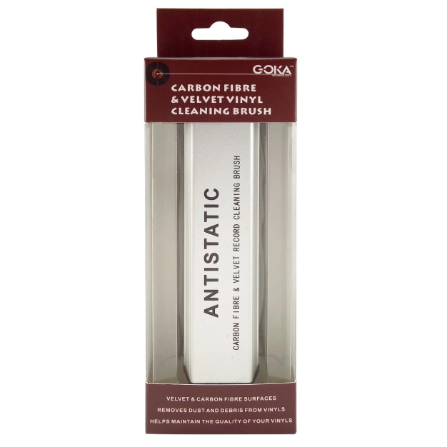 Щітка для чищення пластинок з вуглецевого волокна та оксамиту Goka GK-R15 Щітка для чищення пластинок з вуглецевого волокна та оксамиту Goka GK-R15