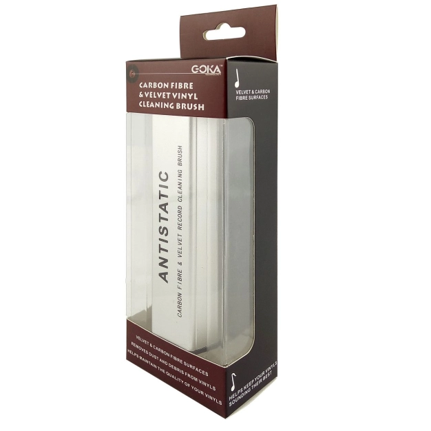 Щітка для чищення пластинок з вуглецевого волокна та оксамиту Goka GK-R15 Щітка для чищення пластинок з вуглецевого волокна та оксамиту Goka GK-R15