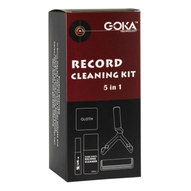 Набір для догляду за вініловими пластинками (5 в 1) Goka GK-R16