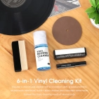 Набір для догляду за вініловими пластинками (6 в 1) Goka GK-R59 Набір для догляду за вініловими пластинками (6 в 1) Goka GK-R59