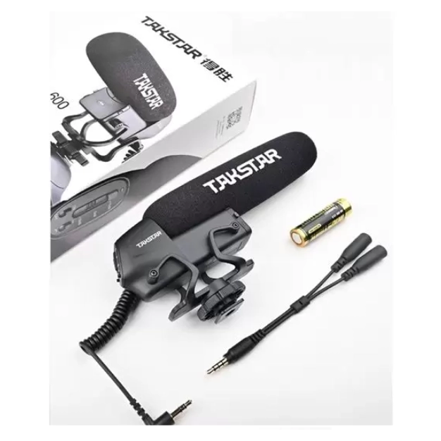 Мікрофон Takstar SGC-600 Shotgun Microphone Black