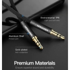 Аудіокабель Vention 3.5 M - 3.5 M, 1.5 m, Black, 3 pin (P350AC150-BM) Аудіокабель Vention 3.5 M - 3.5 M, 1.5 m, Black, 3 pin (P350AC150-BM)
