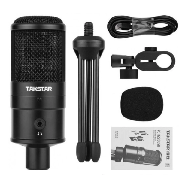 МікрофонTakstar PC-K220USB Microphone Black