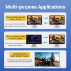 Кабель Vention DisplayPort v1.4 2m, 8K 60 Hz, 4K 144Hz, 2K 165Hz Кабель Vention DisplayPort v1.4 2m, 8K 60 Hz, 4K 144Hz, 2K 165Hz