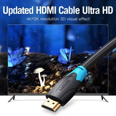 Кабель HDMI Vention HDMI-HDMI, 1m, v2.0, 4K 60Hz (AACBF) купити, ціна