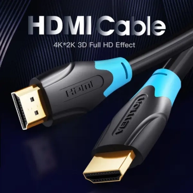 Кабель HDMI Vention HDMI-HDMI 1.5m, v2.0, 4K 60Hz (AACBG) купити, ціна