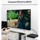 Кабель HDMI Vention HDMI-HDMI, 3m, v2.0, 4K 60Hz (VAA-B05-B300) купити Кабель HDMI Vention HDMI-HDMI, 3m, v2.0, 4K 60Hz (VAA-B05-B300) купити