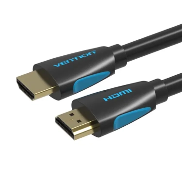 Кабель HDMI Vention HDMI-HDMI 1.5m, v2.0, 4K 60Hz (VAA-M02-B150) купити