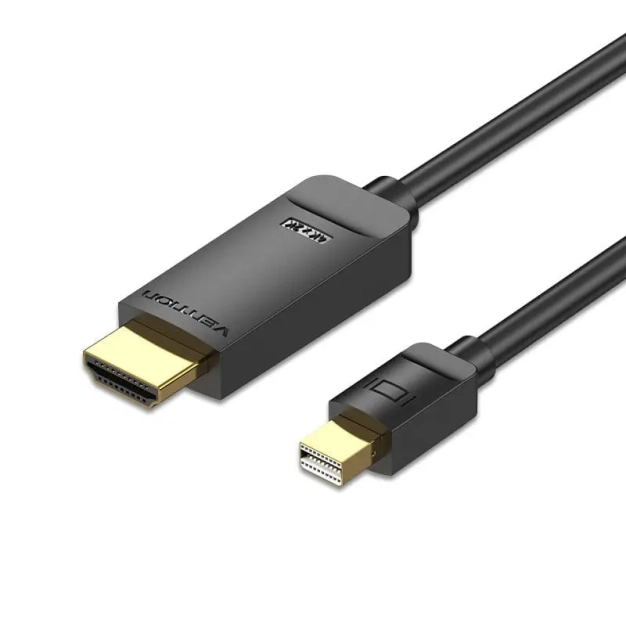 Кабель Vention mini DisplayPort - HDMI v1.2 1.5m, 4K 30Hz (HAHBG)