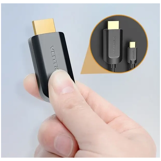 Кабель HDMI Type-C - HDMI, 2 m (CGUBH) купити в Україні, ціна Кабель HDMI Type-C - HDMI, 2 m (CGUBH) купити в Україні, ціна