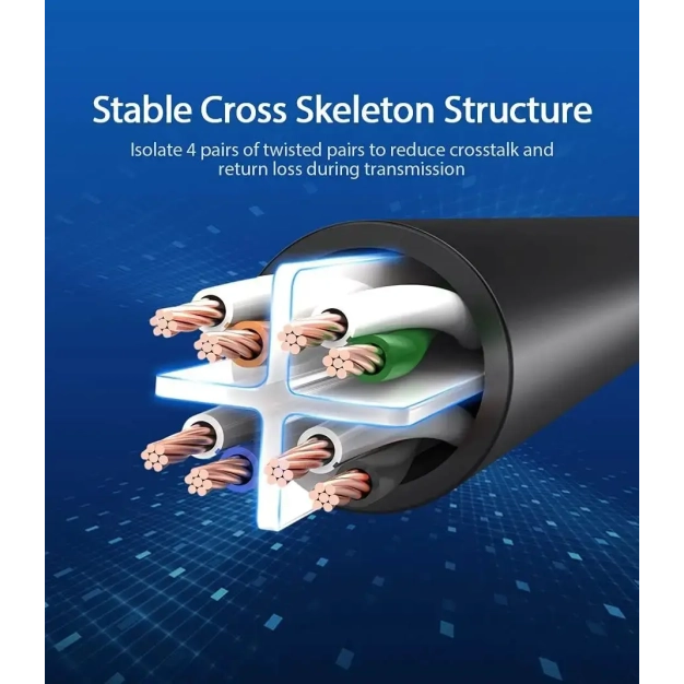 Патч-корд Vention CAT6 UTP, 3 м Black, rj-45 - rj-45, 8 жил (IBEBI) Патч-корд Vention CAT6 UTP, 3 м Black, rj-45 - rj-45, 8 жил (IBEBI)