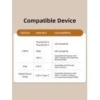 Перехідник Vention Cabletime Type-C - DisplayPort, 0.2m, v2.0 (CP16A) Перехідник Vention Cabletime Type-C - DisplayPort, 0.2m, v2.0 (CP16A)