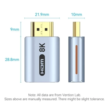 Перехідник Vention HDMI A - HDMI F прямий (AIVH0), оцінка користувачів.