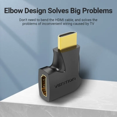 Перехідник Vention HDMI M to F Adapter 270° Degree Правий (AIQB0) ціна