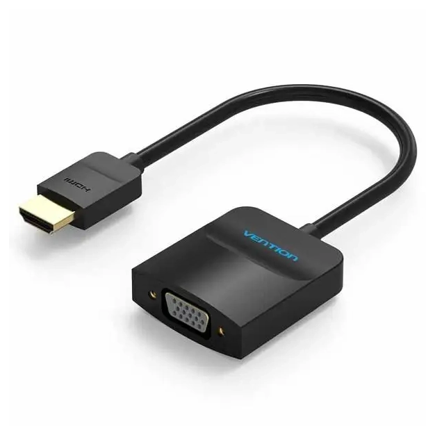 Перехідник Vention HDMI-VGA, 0.2 m (ACFBB/42152), оцінка користувачів.