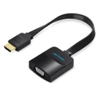 Перехідник Vention HDMI-VGA, 0.2m, звук та живлення (ACKBB / 74346) ціна Перехідник Vention HDMI-VGA, 0.2m, звук та живлення (ACKBB / 74346) ціна