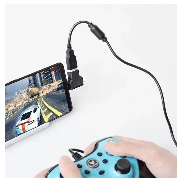 Перехідник Vention USB C 3.1/USB 3.0 OTG AF/microUSB BM (CDIB0) Перехідник Vention USB C 3.1/USB 3.0 OTG AF/microUSB BM (CDIB0)