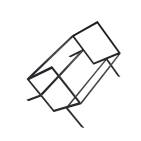 Металевий утримувач для вінілових пластинок Goka GK-R25H