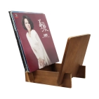 Складна стійка для вінілових платівок з дерева Пауловніі Goka GK-R40A