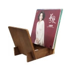 Складна стійка для вінілових платівок з дерева Пауловніі Goka GK-R40A