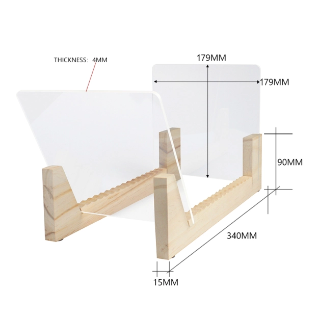Стійка для вінілових пластинок із соснового дерева Goka GK-R40B