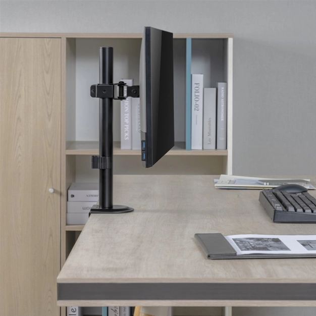 Кронштейн для телевізора Brateck LDT66-C01, відео.