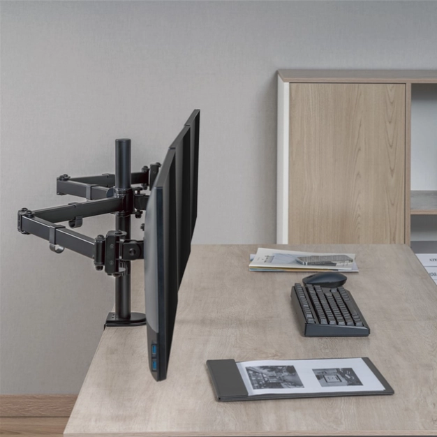 Кронштейн для телевізора Brateck LDT66-C034, відео.