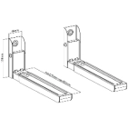 Кронштейн для мікрохвильової печі ITech MB-5 W купити в Україні, ціна
