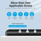 Органайзер для кабелів Vention 1шт Black (KBRB0), оцінка користувачів. Органайзер для кабелів Vention 1шт Black (KBRB0), оцінка користувачів.