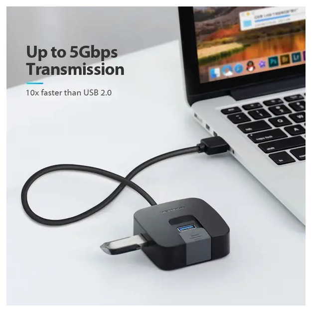 USB-хаб Vention 4-Port USB 3.0, 0.5 m (CHBBD) купити в Україні, ціна USB-хаб Vention 4-Port USB 3.0, 0.5 m (CHBBD) купити в Україні, ціна