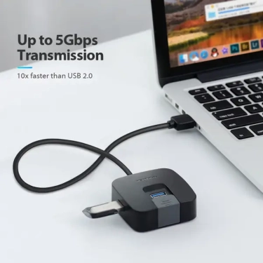 USB-хаб Vention 4-Port USB 3.0, 0.5 m (CHBBD) купити в Україні, ціна