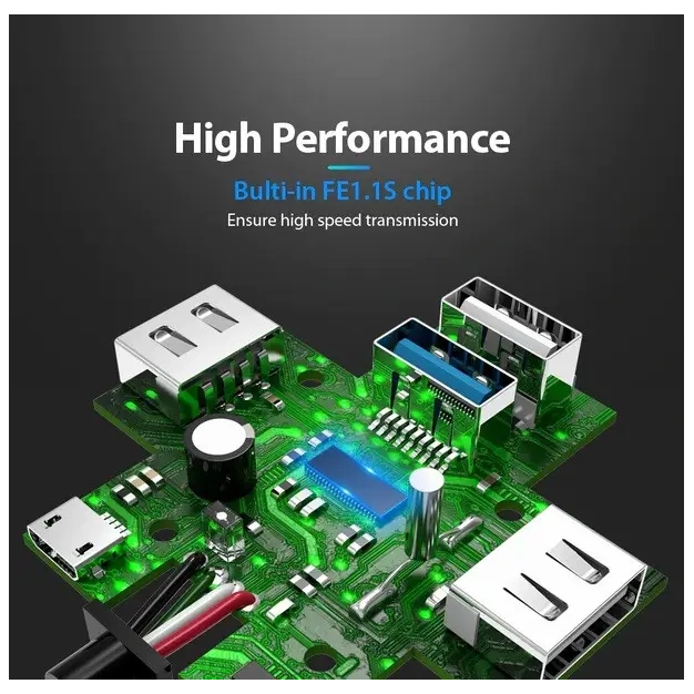 USB-хаб Vention 4-Port USB 3.0, 0.5 m (CHBBD) купити в Україні, ціна USB-хаб Vention 4-Port USB 3.0, 0.5 m (CHBBD) купити в Україні, ціна