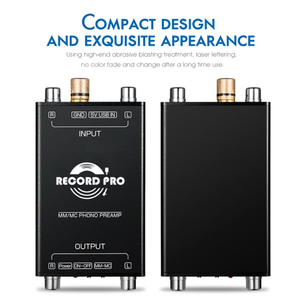 Попередній підсилювач для програвача вінілових платівок Record Pro RP-110