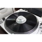 Алюмінієвий стабілізатор для вінілових платівок з рівнем Goka GK-R22A Silver