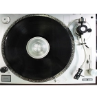 Алюмінієвий стабілізатор для вінілових платівок з рівнем Goka GK-R22A Silver