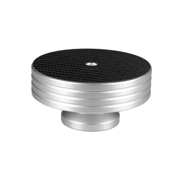 Притиск (клемп) для пластинок LP Goka GK-R22B Silver Carbon Fiber Aluminum Record Stabilizer Притиск (клемп) для пластинок LP Goka GK-R22B Silver Carbon Fiber Aluminum Record Stabilizer