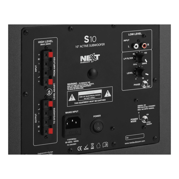 Сабвуфер Next Audiocom S10 10" Black купити в Україні дешево. Сабвуфер Next Audiocom S10 10" Black купити в Україні дешево.