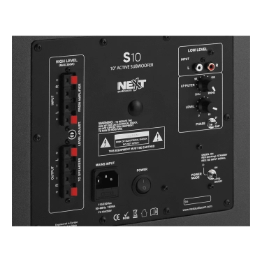 Сабвуфер Next Audiocom S10 10" Black купити в Україні дешево.
