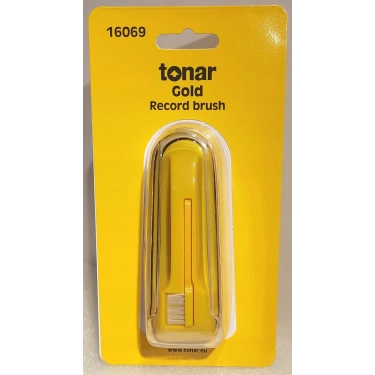 Щітка оксамитова для чищення пластин Tonar Gold (Velvet), art. 6069 ціна