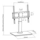 Настільний кронштейн для ТВ ITech KFG-4 у Дніпрі купити