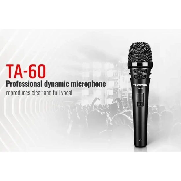 Вокальний мікрофон Takstar TA-60 Black