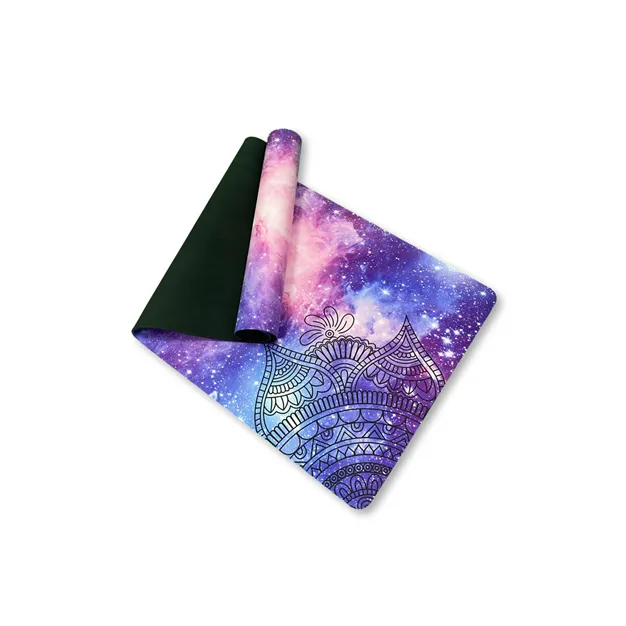 Коврик для йоги замшевый Rao Sitara Cosmic Mandala 181x68x0.3 см
