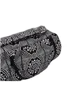 Yoga bag Asana Bag Cotton Maharaja Collection Bodhi 80 cm black and white