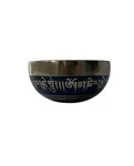 Tibetan singing bowl with engraving "Flower of Life" (D 10 cm)