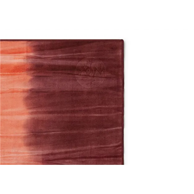 Рушник для йоги Manduka eQua Mat Towel Bloom Tie Dye 183x67 см коричневий