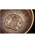 Tibetan singing bowl with engraving TARA by Bodhi (D 14 cm)